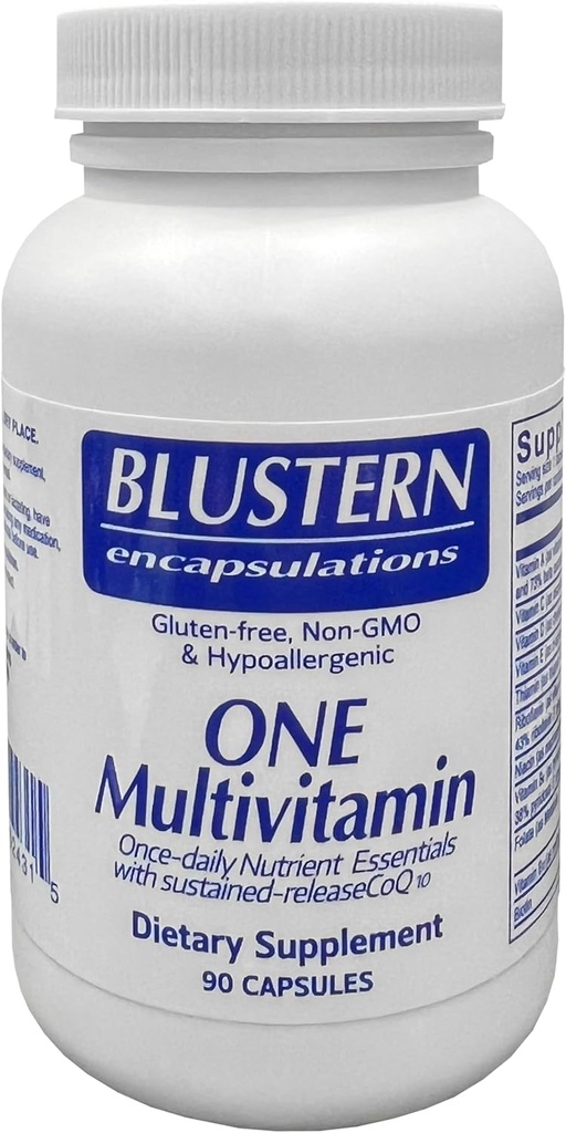 Multivitaminesupplement voor vrouwen en mannen - Dagelijkse ondersteuning met essentiële voedingsstoffen, antioxidant complex, CoQ10 en luteïne voor verbeterde immuniteit, hersenfunctie en ooggezondheid - 90 capsules