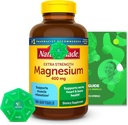 Magnesium 400mg 180 Tel met Bundle Exclusieve Vitaminen & Mineralen - A tot Z - Better Ligth&Spring Guide + Weekly Pill Organizer (3 Items)