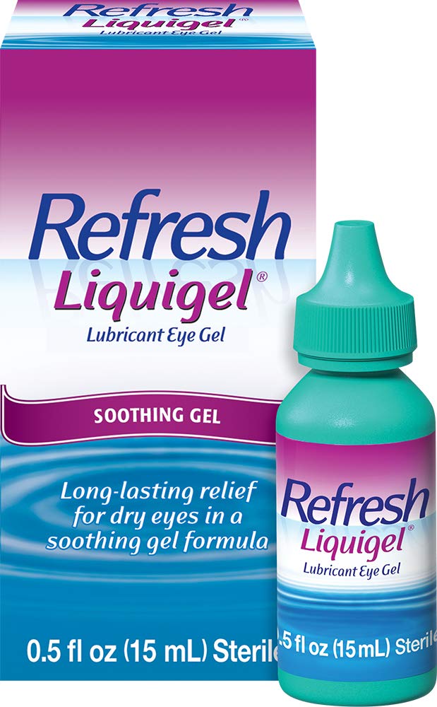 Vernieuw Liquigel Lubricant Eye Gel Drops, 0,5 Fl Oz Steriel