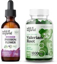Wild & Organic Passion Flower Tinctuur 2 fl oz & Valeriaan wortel Gummies