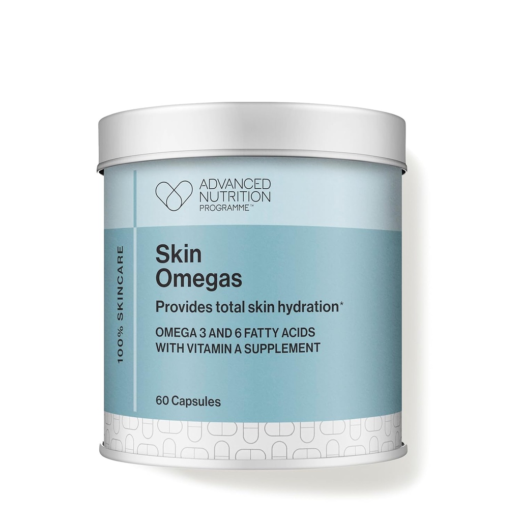 Advanced Nutrition Programme Skin Omegas Supplement verdeeld door jane iredale, 30-daagse levering
