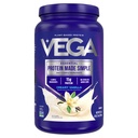 Vega Protein Made Simple Protein Powder, Vanille - Stevia Free, Vegan, Plant Based, Gezond, Glutenvrij, Pea Protein voor vrouwen en mannen, 2.2 lbs (Verpakking mei Vary)