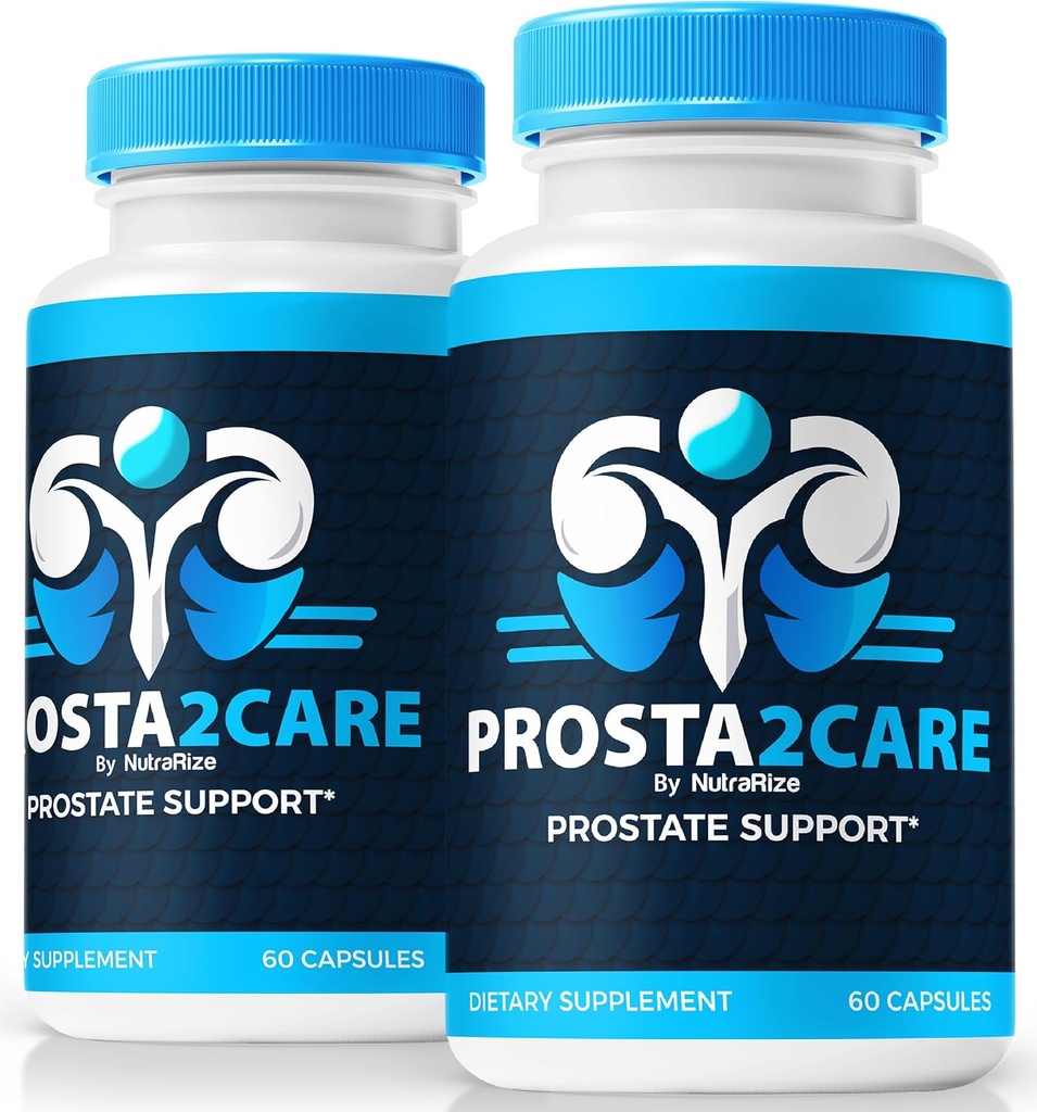 (2 Pack) Prosta2Care Capsules - Complete Formula to Maintain Prostate Health, Prosta 2 Care Natural Capsules, Premium Prostate Support Formula, Official Prosta 2Care Pastillas Review (120 Capsules)