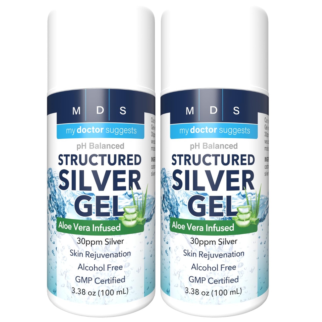 Silver Collective Gel with Aloë Vera, 3,38 oz (Pack of 2)