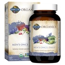 Tuin van het leven eenmaal daagse hele voedsel Multivitamine voor mannen, biologische mannen vitaminen & mineralen, vitamine C, zink, veganist, voor gezondheid en welzijn, 60 tabletten