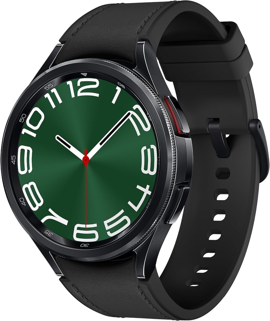 SAMSUNG Galaxy Watch 6 Classic 47mm Bluetooth Smartwatch, Rotating Bezel, Fitness Tracker, Personalized HR Zones, Advanced Sleep Coaching, US Version, Black (Renewed)