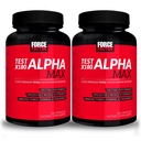 FORCE FACTOR Test X180 Alpha Max, 2-pack, totaal testosteron en stikstofoxide Booster voor mannen met Fenegriekzaad en tribulus om de bloedstroom te verhogen en mannelijke atletische prestaties te verbeteren, 360 capsules