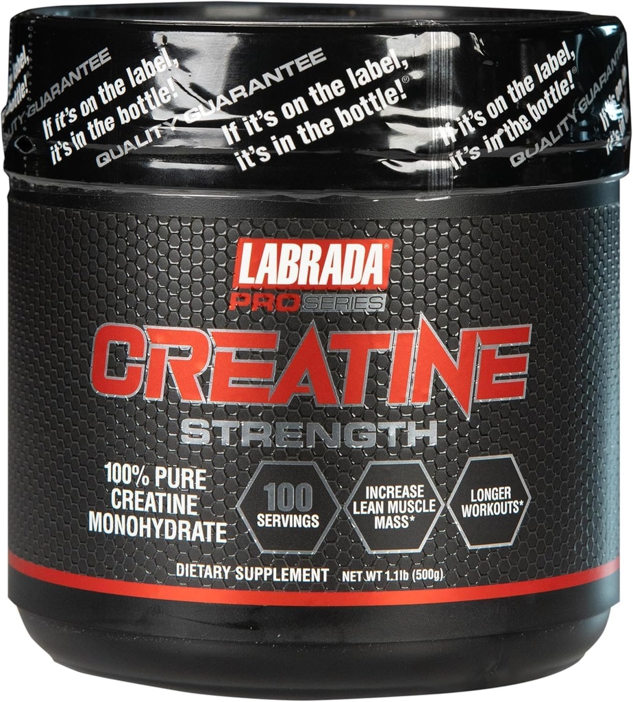 Labrada Pro Series Creatine Strength, 100 porties, 500 Gram