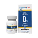 Superior Bron Vitamin D3 5000 IE - Biedt Immuun Systeem, Hersenen & Zenuwstelsel Ondersteuning - Aids Calcium Absorptie voor Tanden & Bone Health - Bariatric Friendly - 100 Sublingual Dissolving Tablets