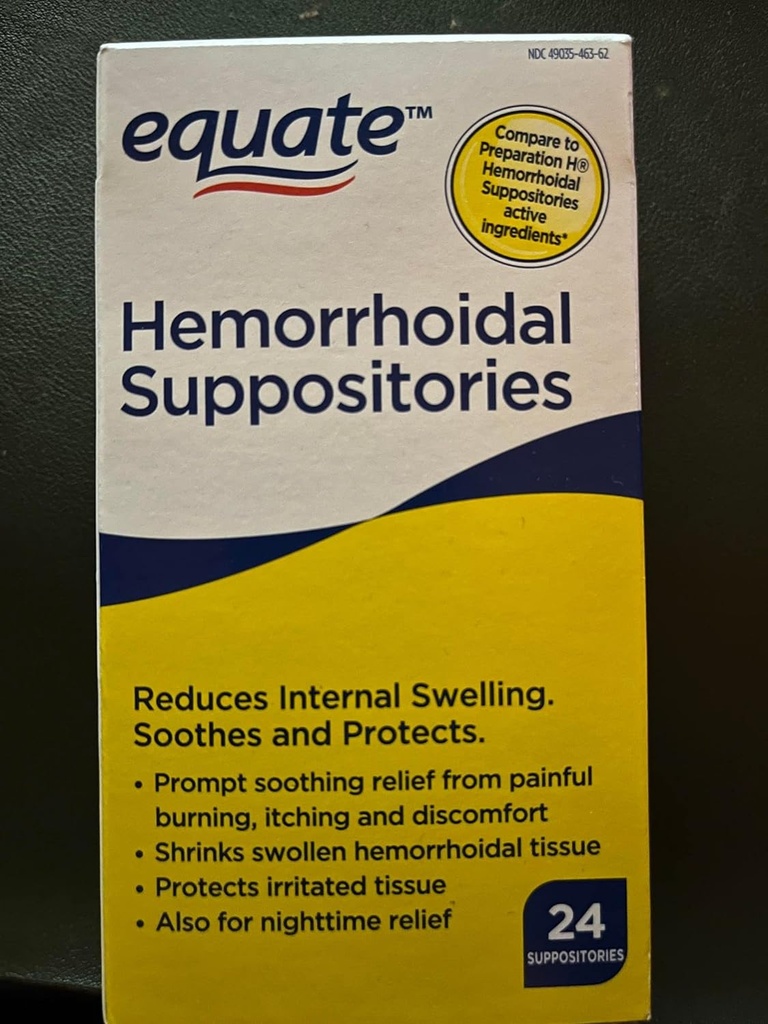 Equate Hemorrhoïdale Stellingen 24 Ct door Equate