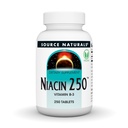 Bron Naturals Niacin 250n Vitamine B-3-250 Tabletten