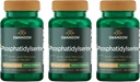 Swanson Fosfatidylserine Geheugen Hersenen en Cognitieve Gezondheid Ondersteuning Fosfolipide Triple-Strength Complex Supplement 300 mg 30 Capsules (3 Pack)