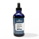 Superior Colloïdale Silver, Waiora, Liquid Mineral Supplement, 40 PPM, voor Immune Support, Blue Glass Bottle with Dropper (1 bott/22 serv.)