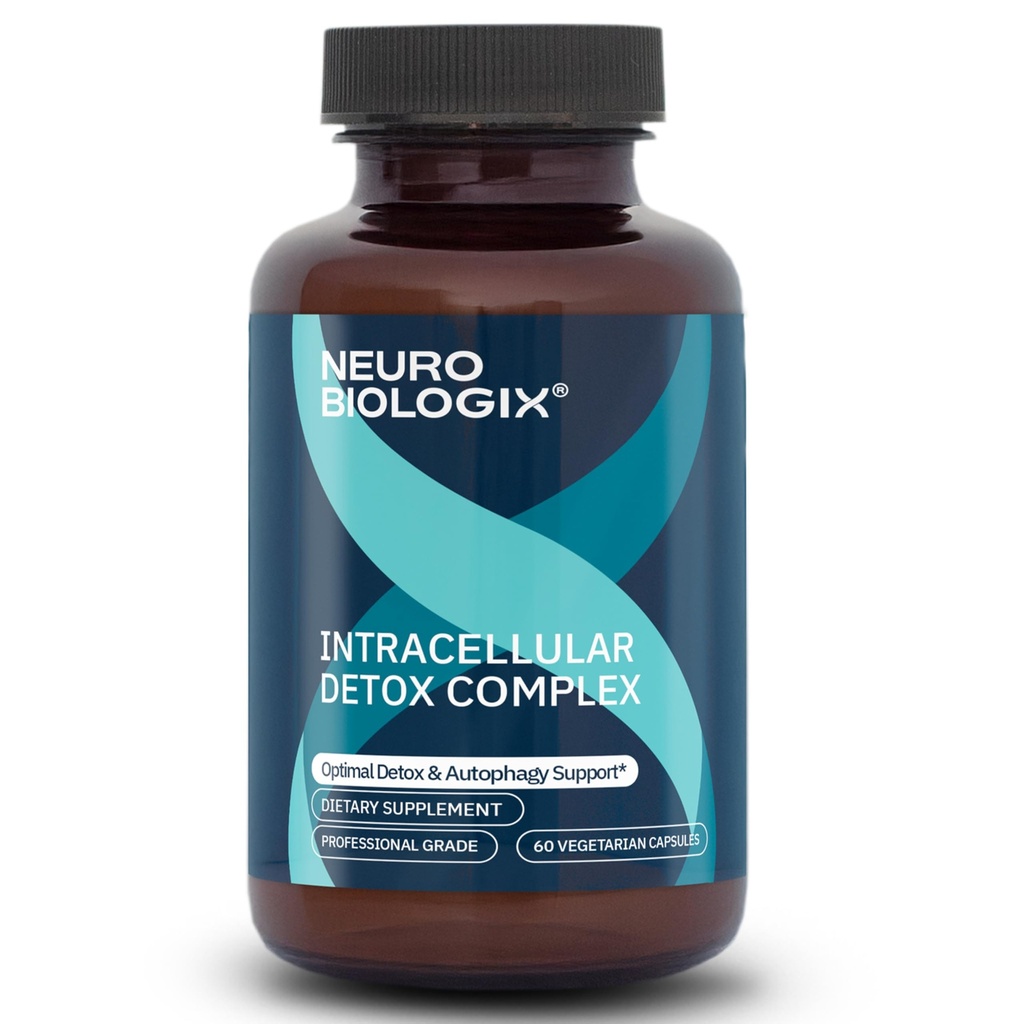 Intracellulaire detox-ondersteuning - Advanced Antioxidant & Energy Supplement Ondersteunt Cellular Detox & Defense, Metabolic Balance & Longevity met NRF2 Activator, Turmeric, Piperine & Glutathion - 60Caps