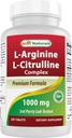 Best Naturals L-Arginine L-Citruline Complex Tablets, 250 Tellen