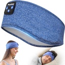 Perytong Bluetooth Headband Headphones, Slaaphoofdtelefoons Bluetooth voor Side Sleepers - Slaaphoofdband met Thin Speaker Microphone Handsfree Cadeau Ideeën voor Vrouwen Mannen