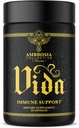 Ambrosia Vida Immunity Support, Vlierbes, Vitamine C, Vitamine D en Zink Supplement, Immuun System Booster (60 capsules)