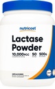 Nutricost Lactase Poeder 500 Gram - Non-GMO, Glutenvrij