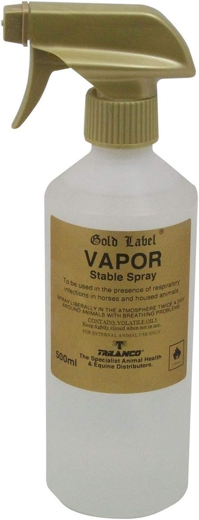 Vapor, Gold Label, Ademhulp voor paarden, 500ml