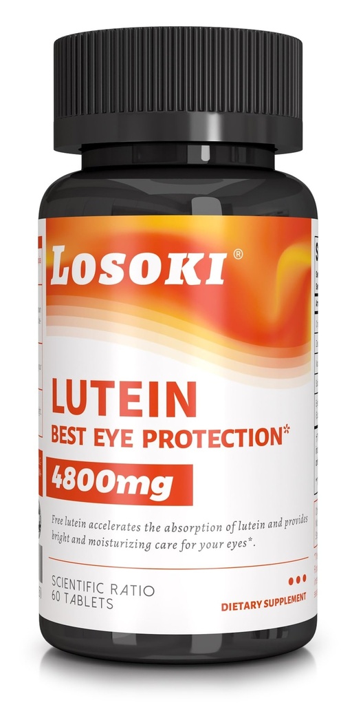 Losoki Lutein Oogbescherming - 60 tabletten