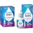 TheraTears droge oogtherapie Smeer Oogdruppels voor droge ogen, bewaarvrije oogdruppels, 30 flacons voor eenmalig gebruik en droge oogtherapie Oogdruppels voor droge ogen, 1,0 Fl Oz