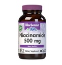 Bluebonnet Nutrition Niacinamide 500mg, Ondersteunt Cardiovasculaire Gezondheid*, Sojavrij, Glutenvrij, Non-GMO, Kosher Gecertificeerd, Dairy-Free, Veganist, 60 Plantaardige Capsule, 60 porties