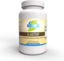 Prioriteit 1 Vitaminen 5-MTHF 1mg Folate Supplement Biobeschikbaarheid Actieve vorm Vitamine B9 120 Vegetarische Capsules [6]-5-methyltetrahydrofolaat Methylering