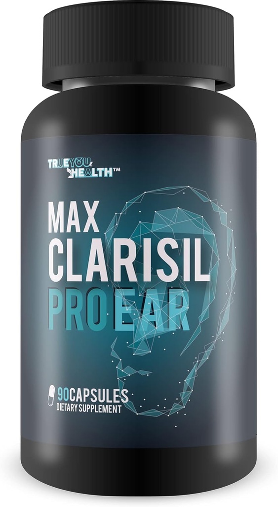 Max Clarisil Pro oor - Gehoorverlies en oorring ondersteuning - natuurlijke kurkuma gebaseerde formule ter ondersteuning van verminderde zwelling en verbeterde gehoorgezondheid - Max Clarisil Pro gehoorverlies supplement