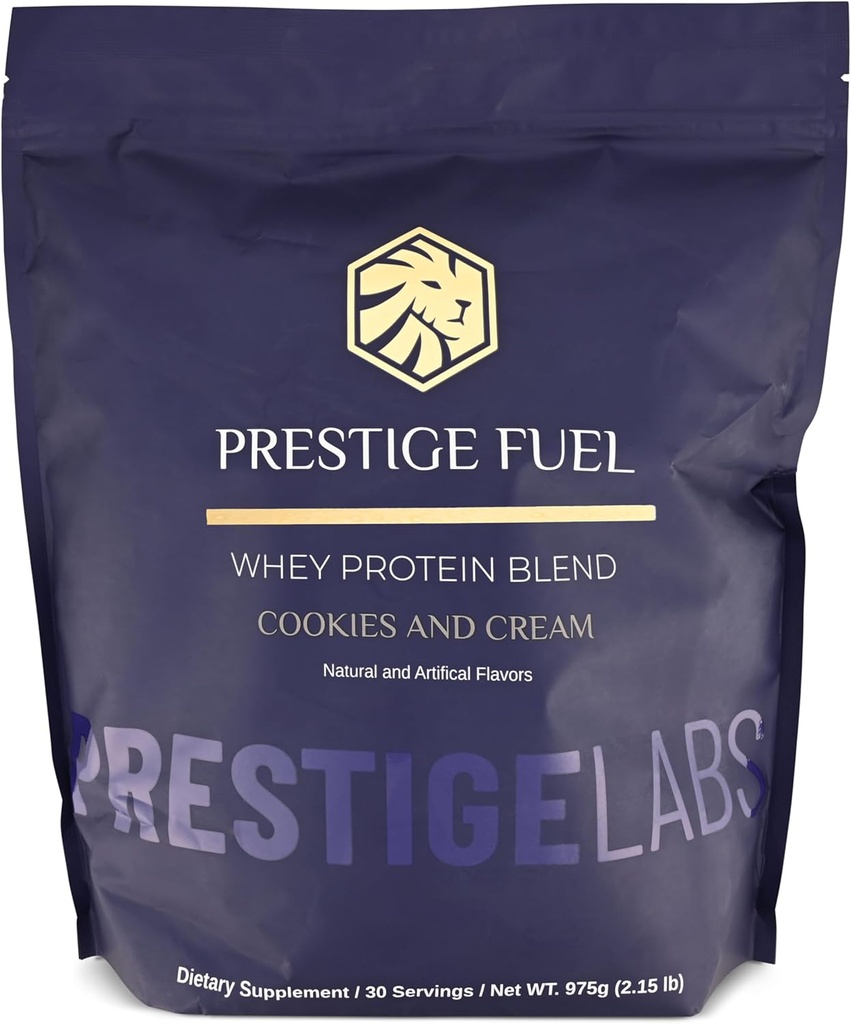 Prestige Fuel Natural Protein Wei en isolaat Blend Cookies en crème smaak (30 Servers)
