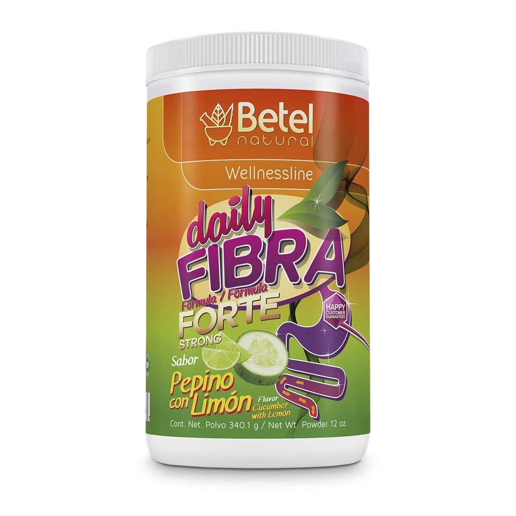 Betel Natural Daily Fibra Forte Formula/Strong Formula - Extreme Colon Cleanse Cucumber met citroen (Pepino con Limon)