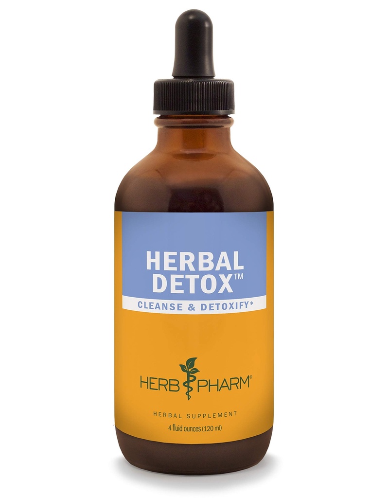 Herb Pharm Liquid Herbal Detox Formule voor reiniging en ontgifting - 4 Ounce