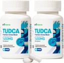 1450MG TUDCA Lever Supplement, Bile Zouten Lever Ondersteuning Supplement Complex, Lever Gezondheid voor lever Nier Reiniging Detox en Reparatie, 60 Capsules