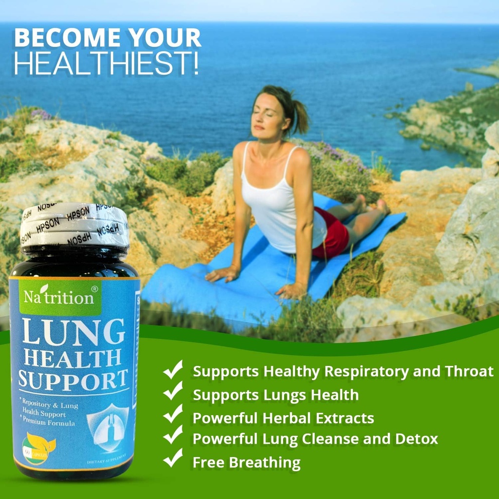 Na'trition NATRITION Lung Support Supplement 