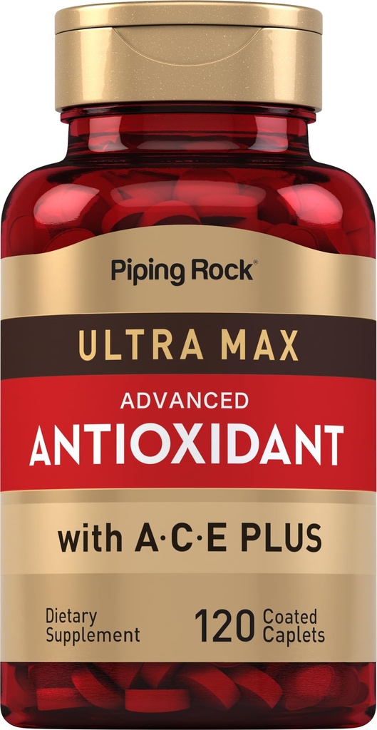 Piping Rock Antioxidant Supplementen 120 Caplets 