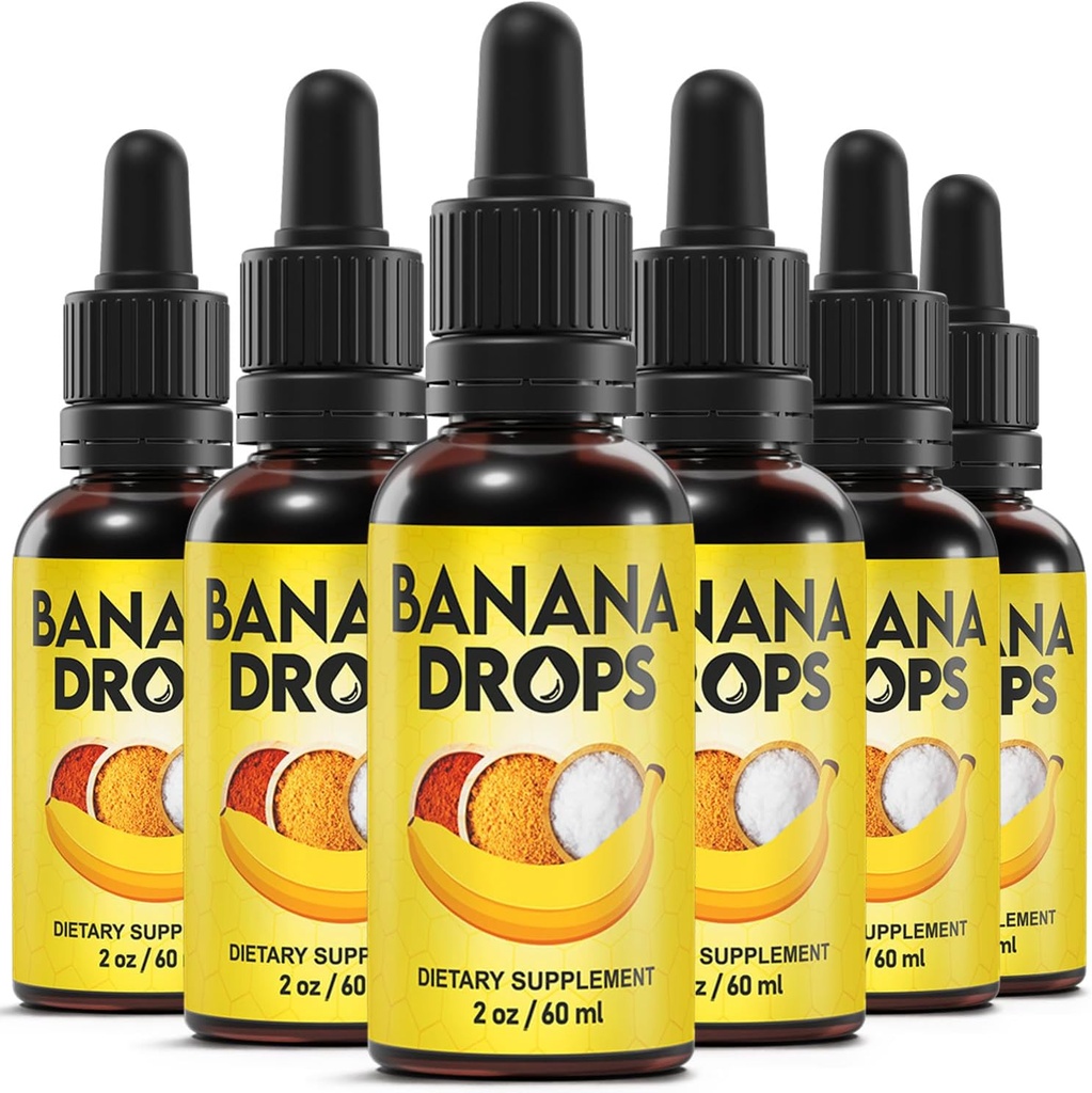Originele BanaDrops Officiële Formule (6 Pack) voor 180 dagen