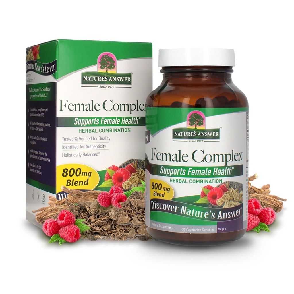 Nature's Antwoord Vrouwelijk Complex, 90-Count,800 mg door Nature's Antwoord