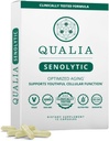 QUALIA LIFE SCIENCES Senolytische Supplement, Fisetine, Quercetine, Piperlongumine & More, Aging Supplement - Ondersteunt Optimale Cell Reparatie & Verjonging, Natuurlijk Elimineer Zombie Cellen, 1 maand Levering