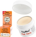 HayMax Allergen Barrier Balm - Aloë Vera 0,17 fl oz - Biologische, Natuurlijke en Niet-Drowsy Hooi Koorts & Allergie Relief Balm - Blokken Pollen & andere Allergenen Deeltjes - Geweldig voor volwassenen, kinderen & zwangere vrouwen