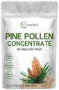 Micro Ingrediënten Pure Pine Pollen Powder, 6 Ounce, Wild Oogst een gebroken celwand, Ondersteunt Immune System Health, Boosts Energy, Antioxidant & Androgene, Geen GGO's, Vegan vriendelijk
