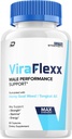 ViraFlexx Capsules Supplement, Vira Flexx Advanced Men Wellness Support, Officiële ViraFlex Maximale sterkte Energieprestatie, Vira Flex Premium Dieet Formule Reviews (60 Capsules)