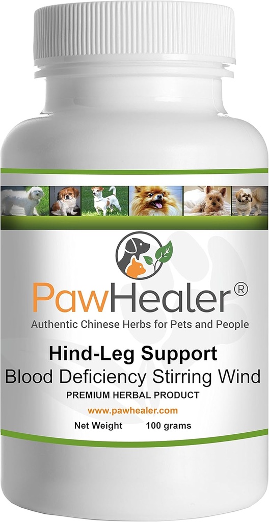 Hind been Zwakheid: bloedtekort Stirring Wind - 100 Gram-Herbal poeder voor honden en huisdieren