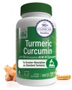 Health Thru Nutrition Turmeric Curcumin Complex 500mg Supplement 