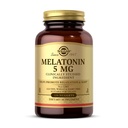 Solgar Melatonine 5 mg, 120 Nuggets - Helpt om ontspannen en rusten te bevorderen - Klinisch bestudeerd Melatonine - Veganistisch, Glutenvrij, Dairy Free, Kosher - 120 porties