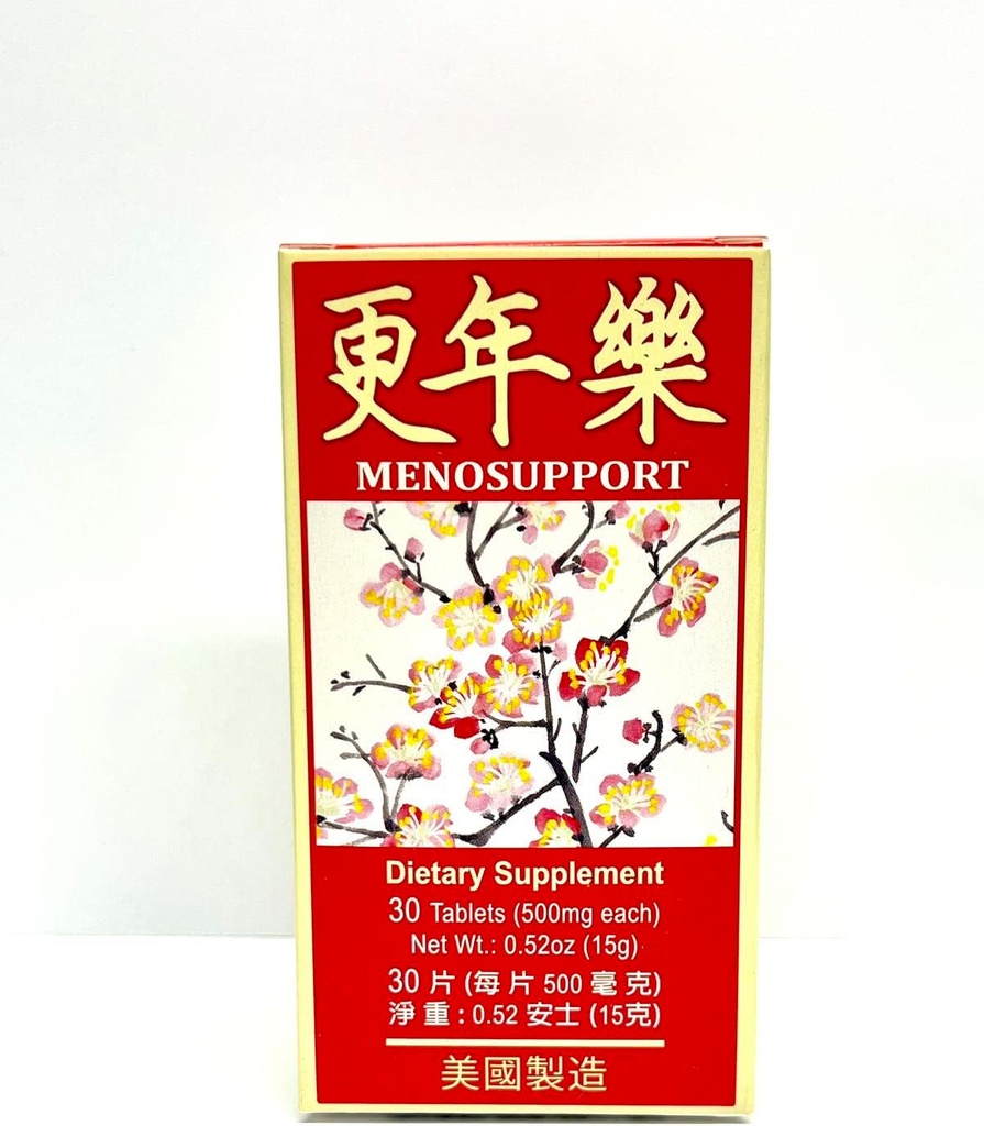 Menopauze Ondersteuning Herbal Supplement 30 tabletten Made in USA
