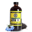 Pure Black Seed Oil - 100% Pure Nigella Sativa - Cold Pressed - Vegan - Non GMO - 16 oz - in glazen fles - Herbal by Nature