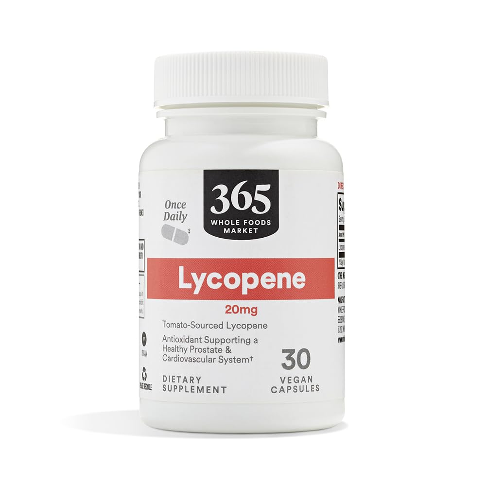 365 door Whole Foods Market, Lycopeen 20 mg, 30 Tellen
