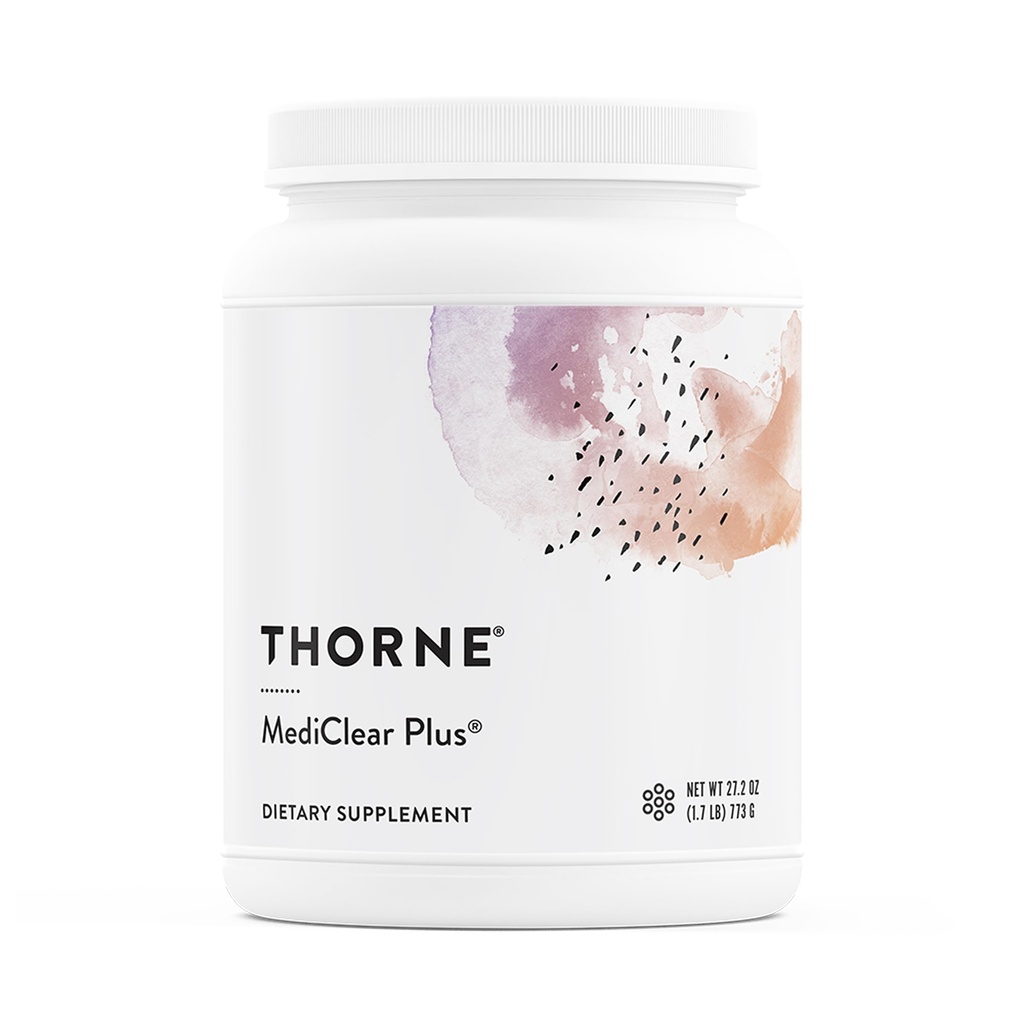 THORNE - MediClear Plus - Foundational Support, Eliminate Environmental and Dietary Toxins* - Rijst en Pea Protein Based Drink Powder with a Complete Multivitamine-Mineral Profile - 27,2 Oz