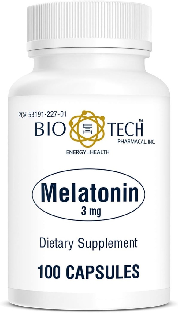 Bio-Tech Pharmacal Melatonine (3 mg, 100 capsules)