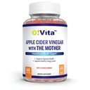 Apple Cider Vinegar Gummies with The Mother, Gluten Free, Vegan, Made with Pomagranate, Beet Root, and Vitamin B12 for Energy - 60 Non-GMO Apple Flavored Gummies, up to 2-Month Supply
