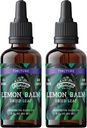 Lemon Balm Tinctuur - Biologische citroenen Drops - Citroen Balsem Extract - Made in USA - Biologische 4 Fl Oz